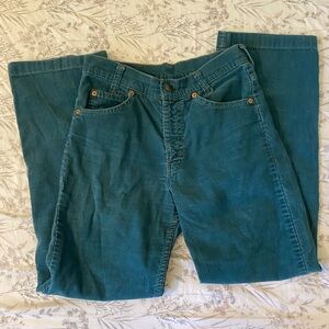 Blue Levi’s jeans